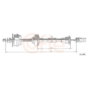 Acquista Cavo frizione da COFLE 92.11.300 a buon mercato per soli 12,24 €