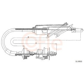 Acquista Cavo frizione da COFLE 92.11.3013 a buon mercato per soli 18,90 €