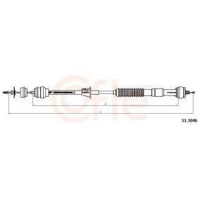 Acquista Cavo frizione da COFLE 92.11.3046 a buon mercato per soli 28,84 €