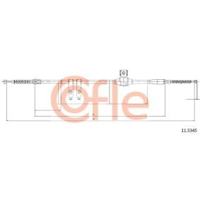 Osta Vaijeri, seisontajarru COFLE:llä 92.11.5345 edullisesti hintaan 26,29 €