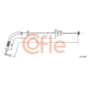 Compre Cabo do acelerador da COFLE 92.12.7303 a um preço baixo por 15,64 €