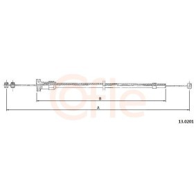 Acquista Cavo comando cofano motore da COFLE 92.13.0201 a buon mercato per soli 7,33 €