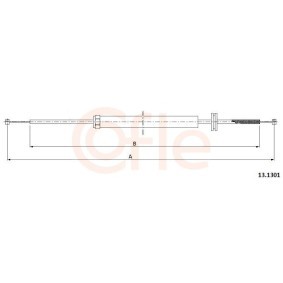 Acquista Cavo comando cofano motore da COFLE 92.13.1301 a buon mercato per soli 46,19 €