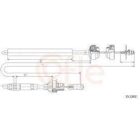 Acquista Cavo frizione da COFLE 92.15.1202 a buon mercato per soli 26,63 €