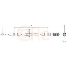 Acquista Cavo frizione da COFLE 92.15.1224 a buon mercato per soli 24,88 €