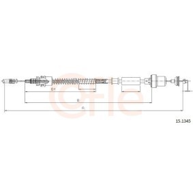 Acquista Cavo frizione da COFLE 92.15.1345 a buon mercato per soli 19,72 €