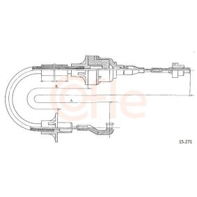 Acquista Cavo frizione da COFLE 92.15.271 a buon mercato per soli 13,35 €