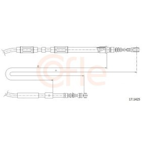 Acquista Cavo frizione da COFLE 92.15.2712 a buon mercato per soli 14,14 €