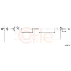 Acquista Cavo frizione da COFLE 92.15.3215 a buon mercato per soli 15,65 €