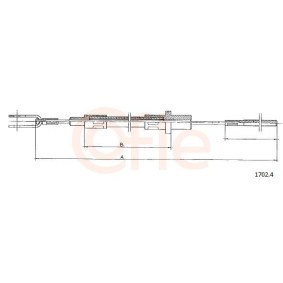 Acquista Cavo frizione da COFLE 92.1702.4 a buon mercato per soli 16,30 €