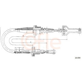 Acquista Cavo frizione da COFLE 92.18.004 a buon mercato per soli 18,37 €