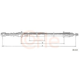 Acquista Cavo frizione da COFLE 92.18.113 a buon mercato per soli 11,51 €