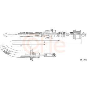 Acquista Cavo frizione da COFLE 92.18.1601 a buon mercato per soli 21,52 €
