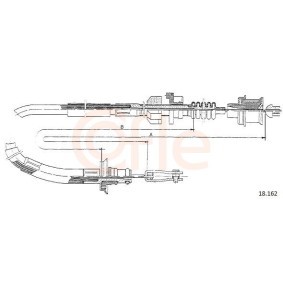 Acquista Cavo frizione da COFLE 92.18.162 a buon mercato per soli 22,45 €