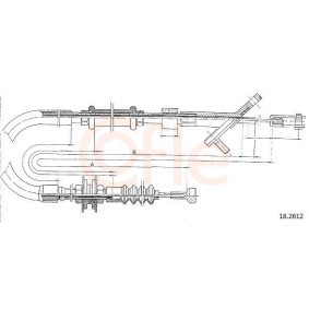 Acquista Cavo frizione da COFLE 92.18.2612 a buon mercato per soli 28,04 €