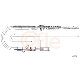 Acquista Cavo frizione da COFLE 92.18.601 a buon mercato per soli 17,10 €
