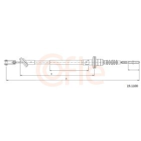 Acquista Cavo frizione da COFLE 92.19.1100 a buon mercato per soli 14,07 €