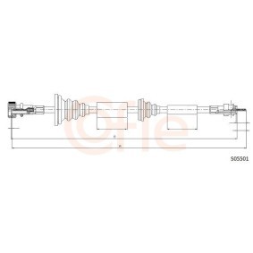 Acquista Cavo tachimetro da COFLE 92.S05501 a buon mercato per soli 19,62 €