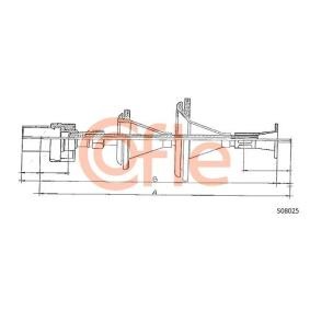 Acquista Cavo tachimetro da COFLE 92.S08025 a buon mercato per soli 13,94 €