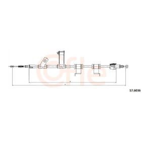 Acquista Cavo tachimetro da COFLE 92.S31054 a buon mercato per soli 12,44 €