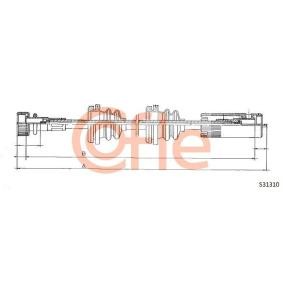 Køb Speedometerkabel af COFLE 92.S31310 til den lave pris 109,10 DKK