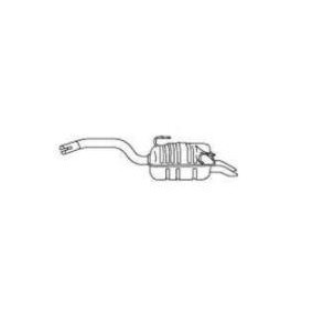 Compre Panela de escape traseira da PEDOL 012.206 a um preço baixo por 116,74 €