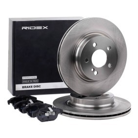 Compre Discos y pastillas de freno de RIDEX online para Clase C T-modell (S204) a precios moderados
