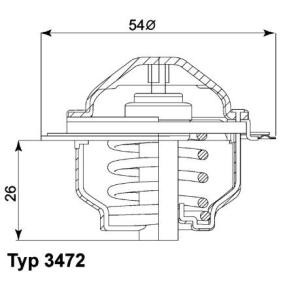 Achetez des Thermostat d'eau WAHLER 3472.87D à prix pour 18,95 €