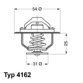 Achetez des Thermostat d'eau WAHLER 4162.79D à prix pour 21,73 €