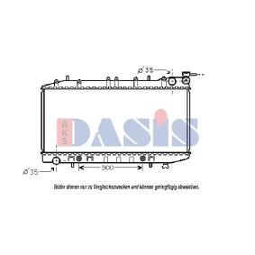 Kjøp Radiator, motorkjøling av AKS DASIS 070003N til den lave prisen 1432,93 NOK