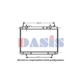 Achetez des Radiateur du moteur AKS DASIS 080062N à prix pour 123,08 €