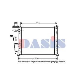 Achetez des Radiateur du moteur AKS DASIS 081480N à prix pour 73,70 €