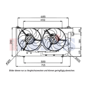 Acquista Serbatoio compensazione refrigerante da AKS DASIS 123001N a buon mercato per soli 26,42 €