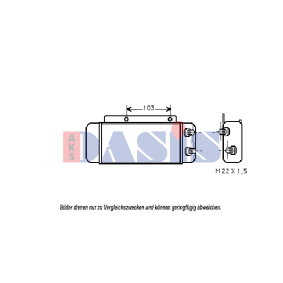 Kjøp Oljekjøler, motorolje av AKS DASIS 126160N til den lave prisen 4047,22 NOK