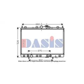 Acquista Radiatore motore da AKS DASIS 140076N a buon mercato per soli 105,77 €