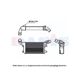 Acquista Intercooler da AKS DASIS 147001N a buon mercato per soli 229,25 €