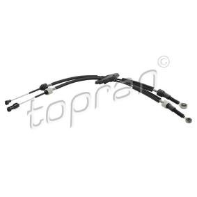 Köp Vajer, manuell transmission av TOPRAN 702 325 till det låga priset 1332,35 kr