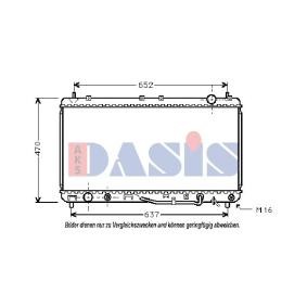 Acquista Radiatore motore da AKS DASIS 211970N a buon mercato per soli 93,94 €