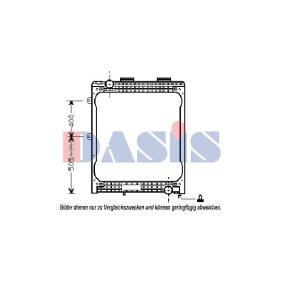 Achetez des Radiateur du moteur AKS DASIS 260140N à prix pour 436,04 €