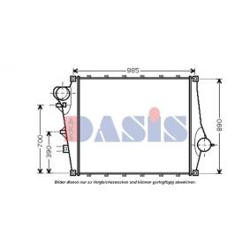 Kjøp Intercooler av AKS DASIS 280011N til den lave prisen 9467,31 NOK