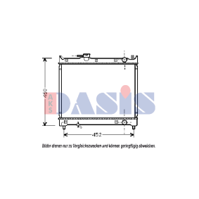 Comprar Radiador, refrigeración del motor de AKS DASIS 320009N a bajo precio de 95,47 €