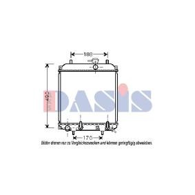 Achetez des Radiateur du moteur AKS DASIS 360013N à prix pour 69,40 €