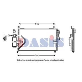 Achetez des Condenseur, climatisation AKS DASIS 362220N à prix pour 104,60 €