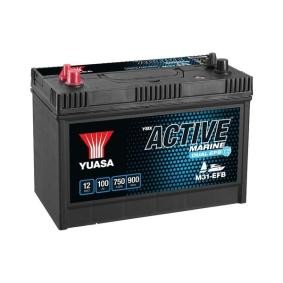 Køb Starterbatteri af YUASA M31-EFB til den lave pris 1489,26 DKK