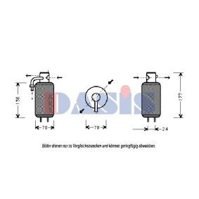 Achetez des Filtre déshydratant, climatisation AKS DASIS 800009N à prix pour 33,26 €
