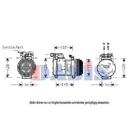 Kjøp AC-kompressor av AKS DASIS 850996N til den lave prisen 6784,31 NOK