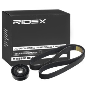 Achetez des Jeu de courroies trapézoïdales à nervures RIDEX 542R0930 à prix pour 26,75 €