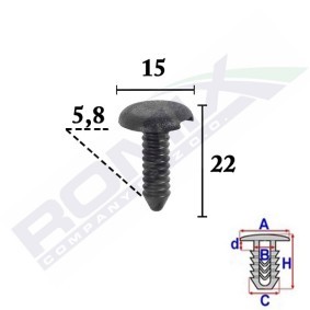Comprar Clip, listón de ROMIX C70540 a bajo precio de 0,71 €
