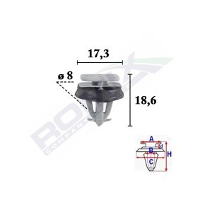 Osta Suoja- / koristelista ROMIX:llä C70574 edullisesti hintaan 1,03 €