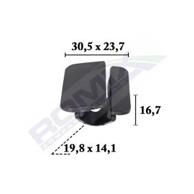 Osta Suoja- / koristelista ROMIX:llä C70626 edullisesti hintaan 0,97 €